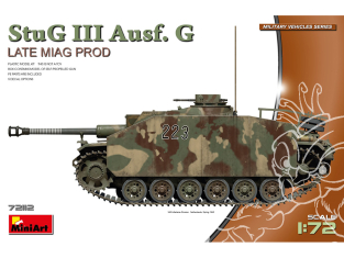 Mini Art maquette militaire 72112 StuG III Ausf. G Late Miag Prod. 1/72