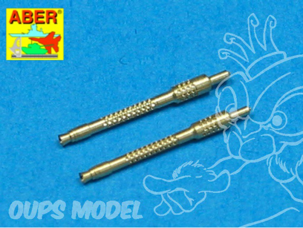 Aber A48006 set de 2 futs de mitrailleuse 13mm Allemand MG131 1/48