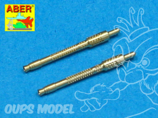 Aber A48005 set de 2 futs de mitrailleuse 13mm Allemand MG131 1/48