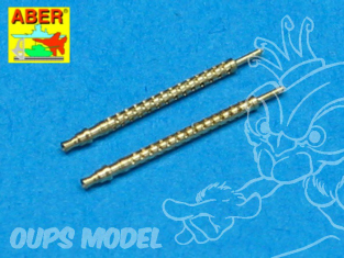 Aber A48002 set de 2 futs de mitrailleuse 7,92mm Allemand MG17 1/48