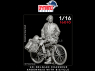 Dynamo models figurine 16010 Chasseur Belge Ardennais avec vélo 1940 1/16