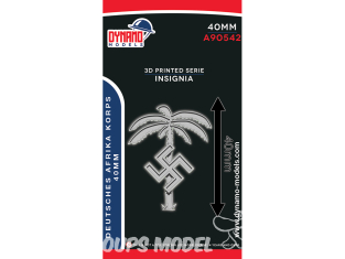 Dynamo models Insigne A90542-40 DAK Deutsches Afrika Korps 40mm