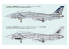 Fine Molds avion FF01 F-14B Tomcat™ de l&#039;US Navy VF-143 Pukkin Dogs 1/72