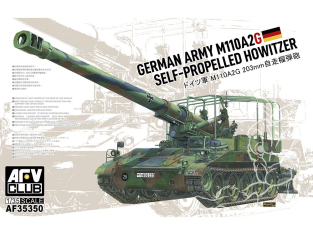AFV maquette militaire 35350 Obusier automoteur allemand M110A2G 1/35