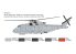 ITALERI maquette helico 1486 AW101 Merlin HM.1 1/72
