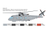 ITALERI maquette helico 1486 AW101 Merlin HM.1 1/72