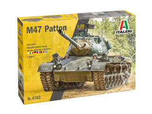 Italeri maquette militaire 6763 M47 PATTON 1/35