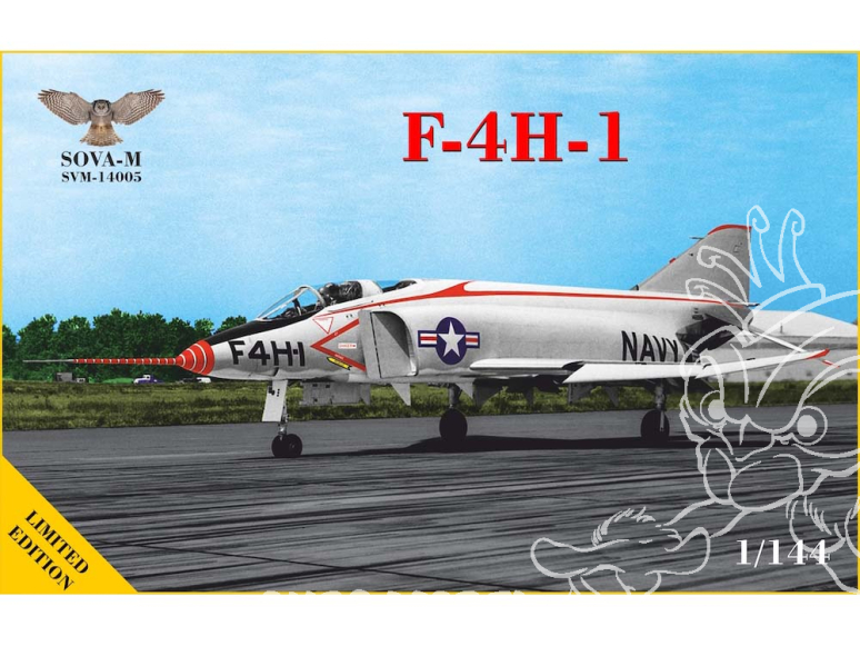 SOVA-M maquette avion 14005 McDonnell FH-1-1 Phantom 1/144