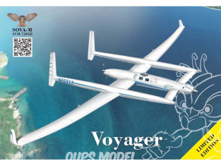 SOVA-M maquette avion 72058 Rutan Voyager 1/72