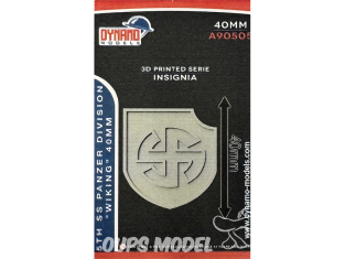 Dynamo models Insigne A90505-40 5th SS Panzer Division "Wiking" 40mm