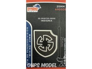 Dynamo models Insigne A90505-25 5th SS Panzerdivison "Wiking" 25mm