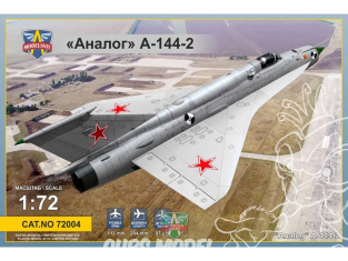 MODELSVIT maquette avion 72004 Analog A-144-2 MiG21 prototype 1/72