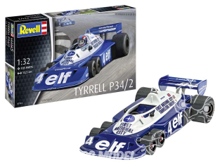 Revell maquette voiture 07741 Tyrrel P34-2 6 roues 1/32