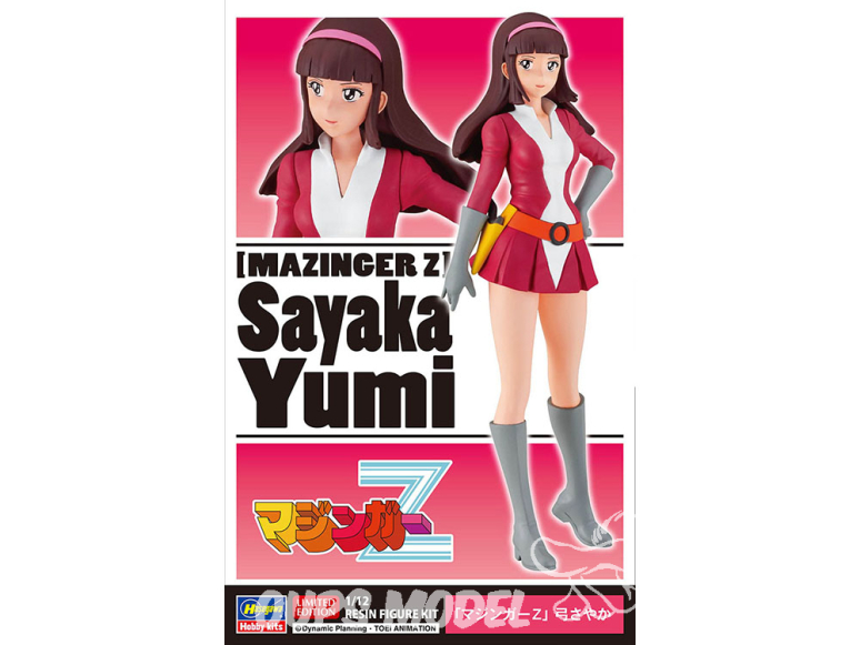 Hasegawa maquette figurine 52428 Mazinger Z Sayaka Yumi 1/12