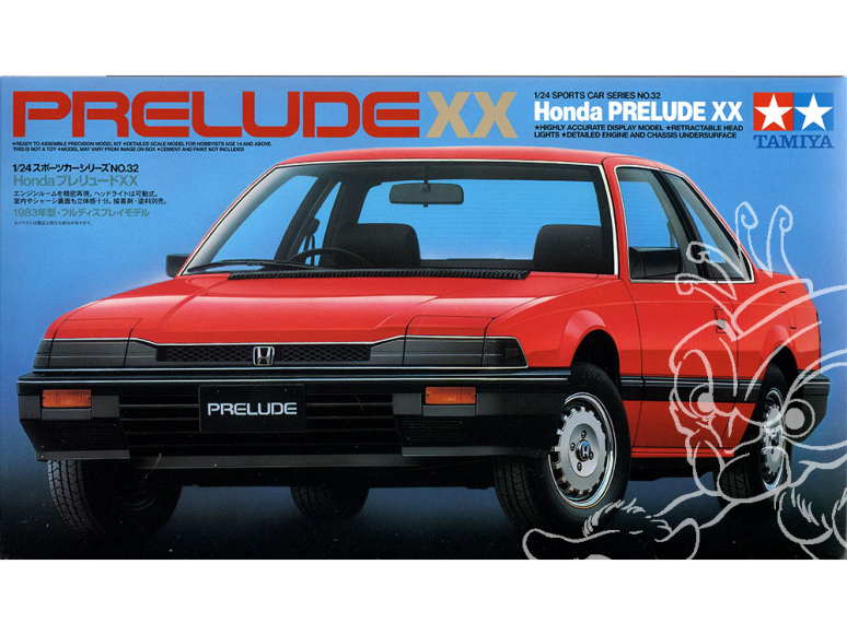 TAMIYA maquette voiture 24032 Honda PRELUDE XX 1/24