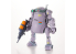 HASEGAWA maquette 64814 Série de collaboration MechatroWego Bottoms Vol. 3 Melukiakara et Red Shoulder Custom 1/35