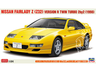 HASEGAWA maquette voiture 20730 Nissan Fairlady Z Z32 Version R Twin Turbo 2+2 1998 1/24