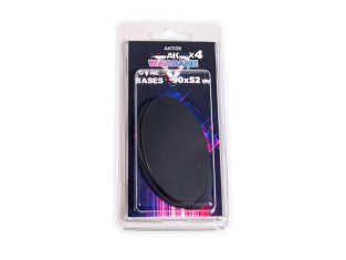AK interactive Wargame Series ak1126 SOCLE OVALE 90X52MM x 4 UNITÉS