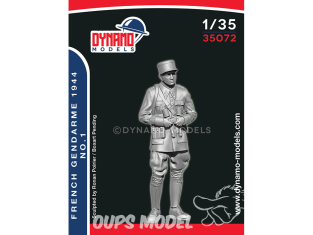 Dynamo models figurine 35072 Gendarme Français 1944 N°1 1/35