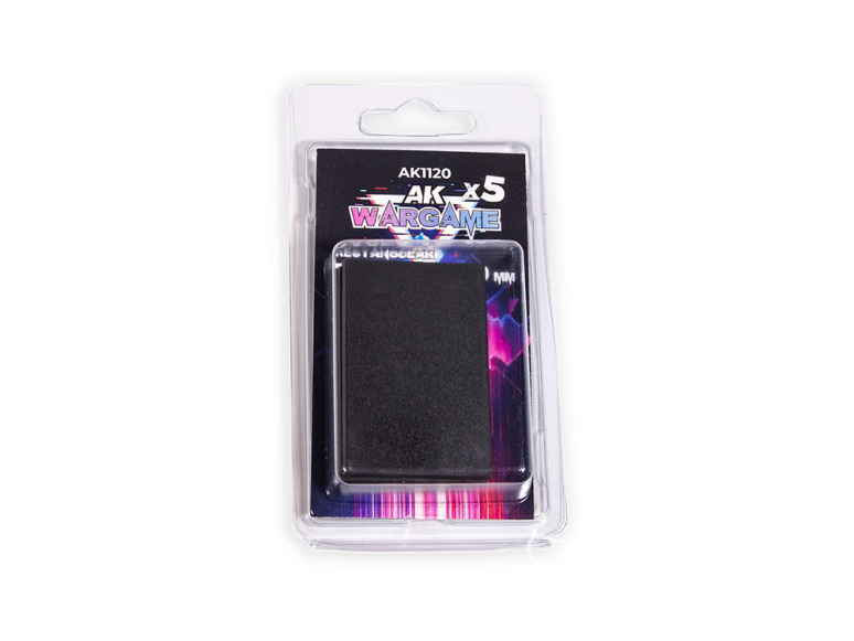 AK interactive Wargame Series ak1120 BASES RECTANGULAIRES 60X40MM x 5 UNITÉS
