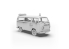 AK maquette 35033 VW T2 MODELE 1967 AIRPORT BUS 1/35