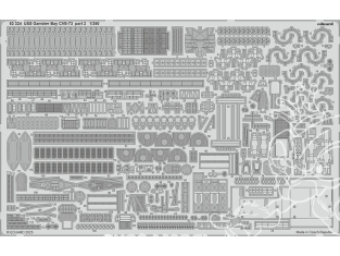 Eduard photodecoupe bateau 53324 USS Gambier Bay CVE-73 Partie 2 Hasegawa 1/350