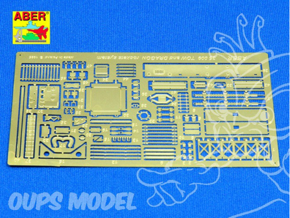 Aber 35009 Kit amelioration pour missiles Tow et Dragon 1/35