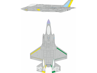 Eduard Express Mask CX694 F-35A RAM Coating Late Revell 1/72