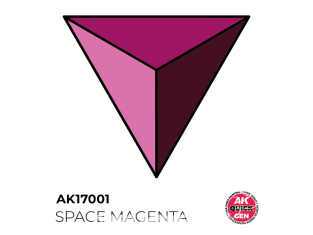 Ak interactive peinture acrylique 3G AK17001 ESPACE MAGENTA QUICK GEN COLOR 18ml