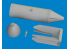 Eduard kit d&#039;amelioration avion brassin Print 6481121 Bombe Japonaise 800kg 1/48