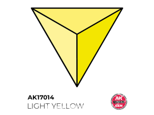 Ak interactive peinture acrylique 3G AK17014 JAUNE CLAIR QUICK GEN COLOR 18ml