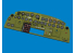 Eduard kit d&#039;amelioration avion Löök 644310 B-24D Hobby Boss 1/48