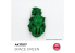 Ak interactive peinture acrylique 3G AK17017 VERT ESPACE QUICK GEN COLOR 18ml
