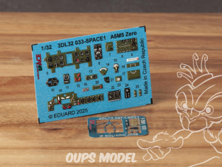 Eduard Space décalques 3D 3DL32033 A6M5 Zero Tamiya 1/32