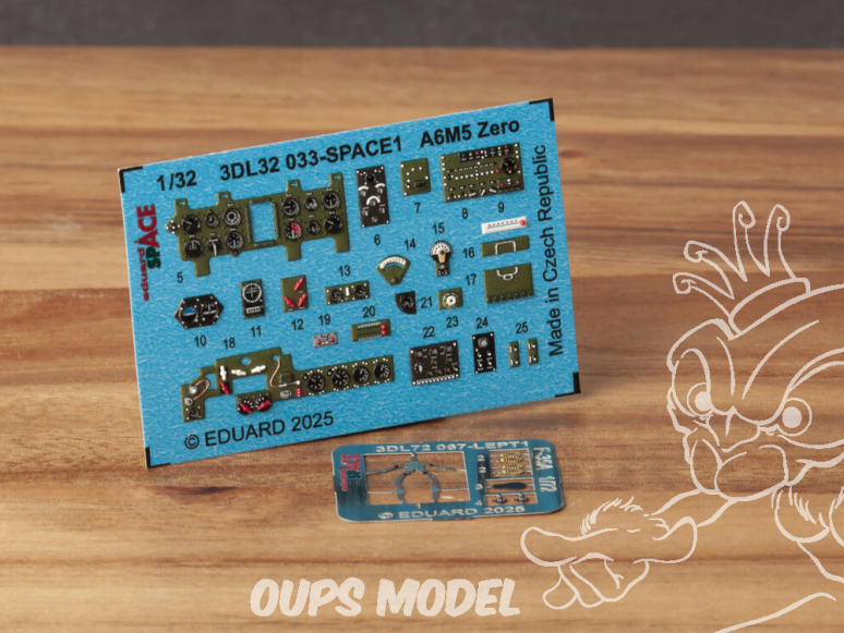 Eduard Space décalques 3D 3DL32033 A6M5 Zero Tamiya 1/32
