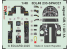 Eduard Space décalques 3D 3DL48233 Jaguar GR.1 / GR.1A Airfix 1/48