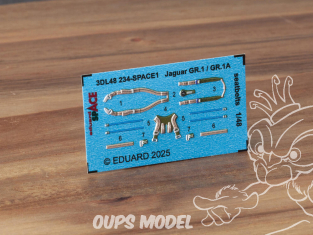 Eduard Space décalques 3D 3DL48234 Harnais Jaguar GR.1 / GR.1A Airfix 1/48