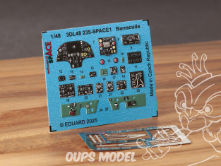 Eduard Space décalques 3D 3DL48235 Barracuda Trumpeter 1/48