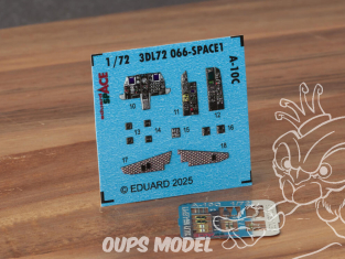 Eduard Space décalques 3D 3DL72066 A-10C Great Wall Hobby 1/72