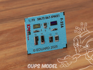 Eduard Space décalques 3D 3DL72067 F-35A Revell 1/72
