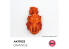 Ak interactive peinture acrylique 3G AK17033 ORANGE QUICK GEN COLOR 18ml