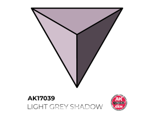 Ak interactive peinture acrylique 3G AK17039 OMBRE GRIS CLAIR QUICK GEN COLOR 18ml
