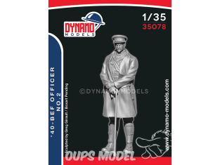 Dynamo models figurine 35078 Officier BEF 1940 No.2 1/35