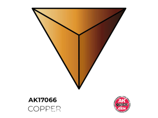 Ak interactive peinture acrylique 3G AK17066 CUIVRE QUICK GEN COLOR 18ml