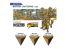 Ak interactive peinture acrylique 3G AK17503 UNIFORMES BRITANNIQUES WWII QUICK GEN COLOR Set 3x18ml