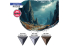 Ak interactive peinture acrylique 3G AK17521 ROCHERS QUICK GEN COLOR Set 3x18ml
