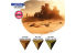 Ak interactive peinture acrylique 3G AK17514 DESERT QUICK GEN COLOR Set 3x18ml