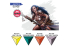 Ak interactive peinture acrylique 3G AK17512 ELFES QUICK GEN COLOR Set 4x18ml