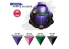 Ak interactive peinture acrylique 3G AK17523 SOLDATS VIOLETS GEN COLOR Set 4x18ml
