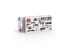 Ak interactive peinture acrylique 3G AK17522 MÉTALLIQUES GEN COLOR Set 6x18ml